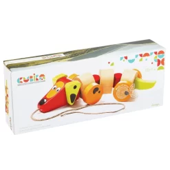 Cubika Teckel Aus Holz- Ziehfigur 10 Cubika Teckel Aus Holz- Ziehfigur -Spielzeug Puzzle Geschäft 13623 1