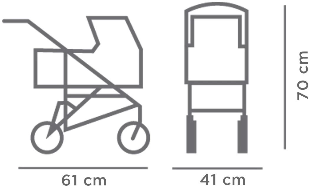 Götz 2877 3402877 - Kinderwagen Classic Zubehör Baby Stehpuppen Bis 50 Cm - Passend Ab 3 Jahren, Bunt 4 Götz 2877 3402877 - Kinderwagen Classic Zubehör Baby Stehpuppen Bis 50 Cm - Passend Ab 3 Jahren, Bunt – Bild 4
