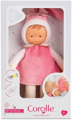 Coroll- Miss Rose Traumland Schmusetuch Puppe, 010050 -Spielzeug Puzzle Geschäft 4062013010052