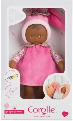 Coroll- Miss Florale Traumland Schmusetuch Puppe, 010060, Rosa -Spielzeug Puzzle Geschäft 4062013010069