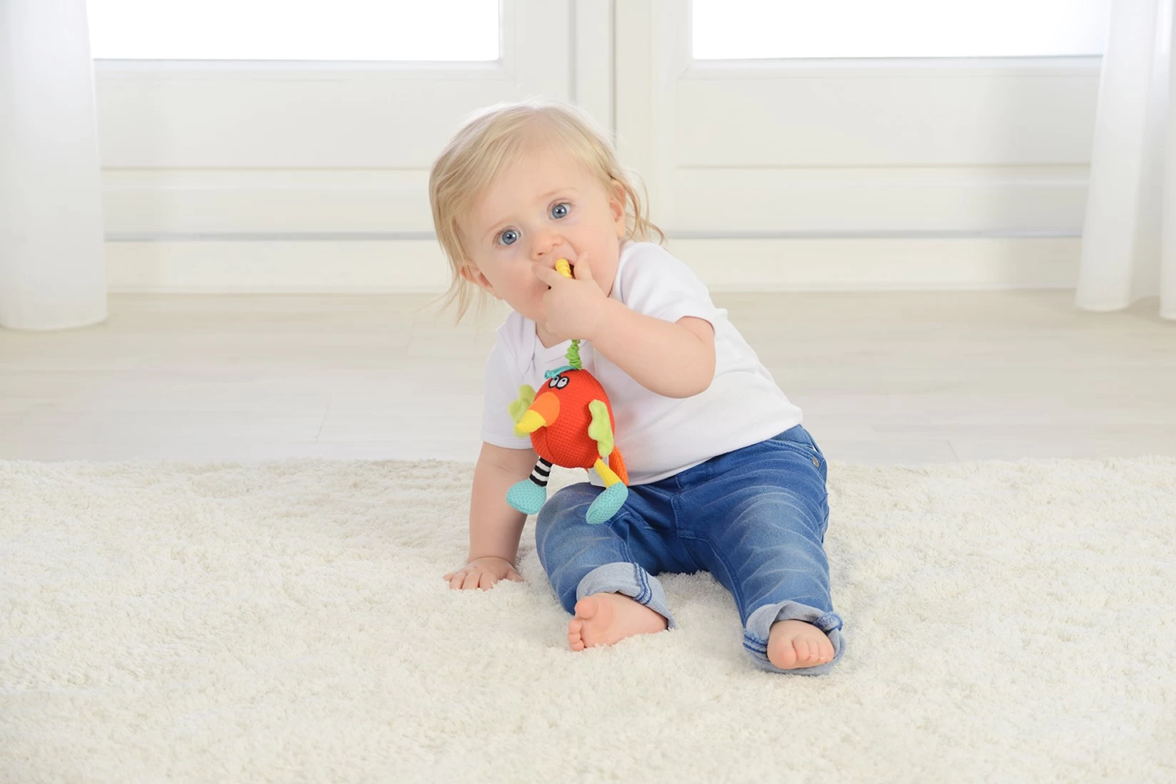 Dolce Classic Aktivitätsspielzeug Papagei Petra - 19 Cm 5 Dolce Classic Aktivitätsspielzeug Papagei Petra - 19 Cm – Bild 5