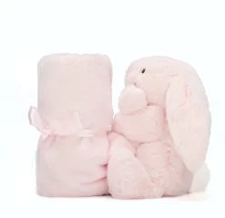 Jellycat Schnuffeltuch Bashful Hase Rosa - 33 Cm 10 Jellycat Schnuffeltuch Bashful Hase Rosa - 33 Cm -Spielzeug Puzzle Geschäft afbeelding 3