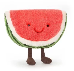 Jellycat Amuseable Wassermelone Sehr Groß 36cm -Spielzeug Puzzle Geschäft afbeelding 4