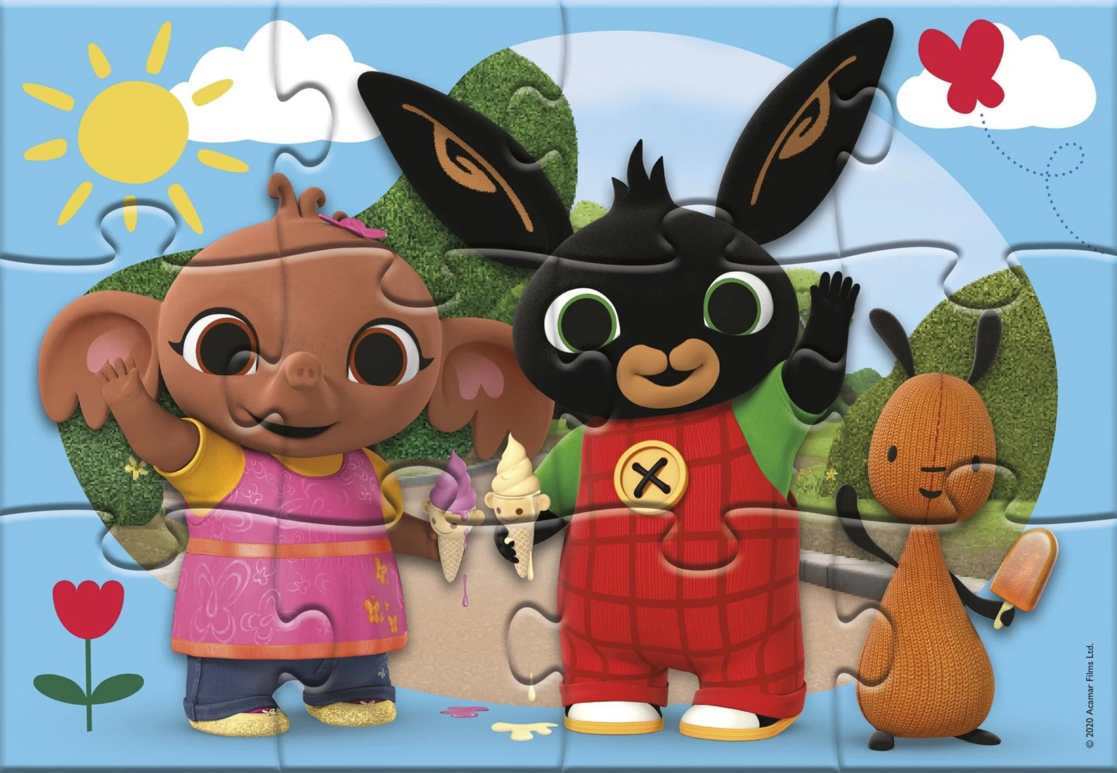 Bambolino Toys Bing Puzzel (2 X 12) 2 Bambolino Toys Bing Puzzel (2 X 12) – Bild 2