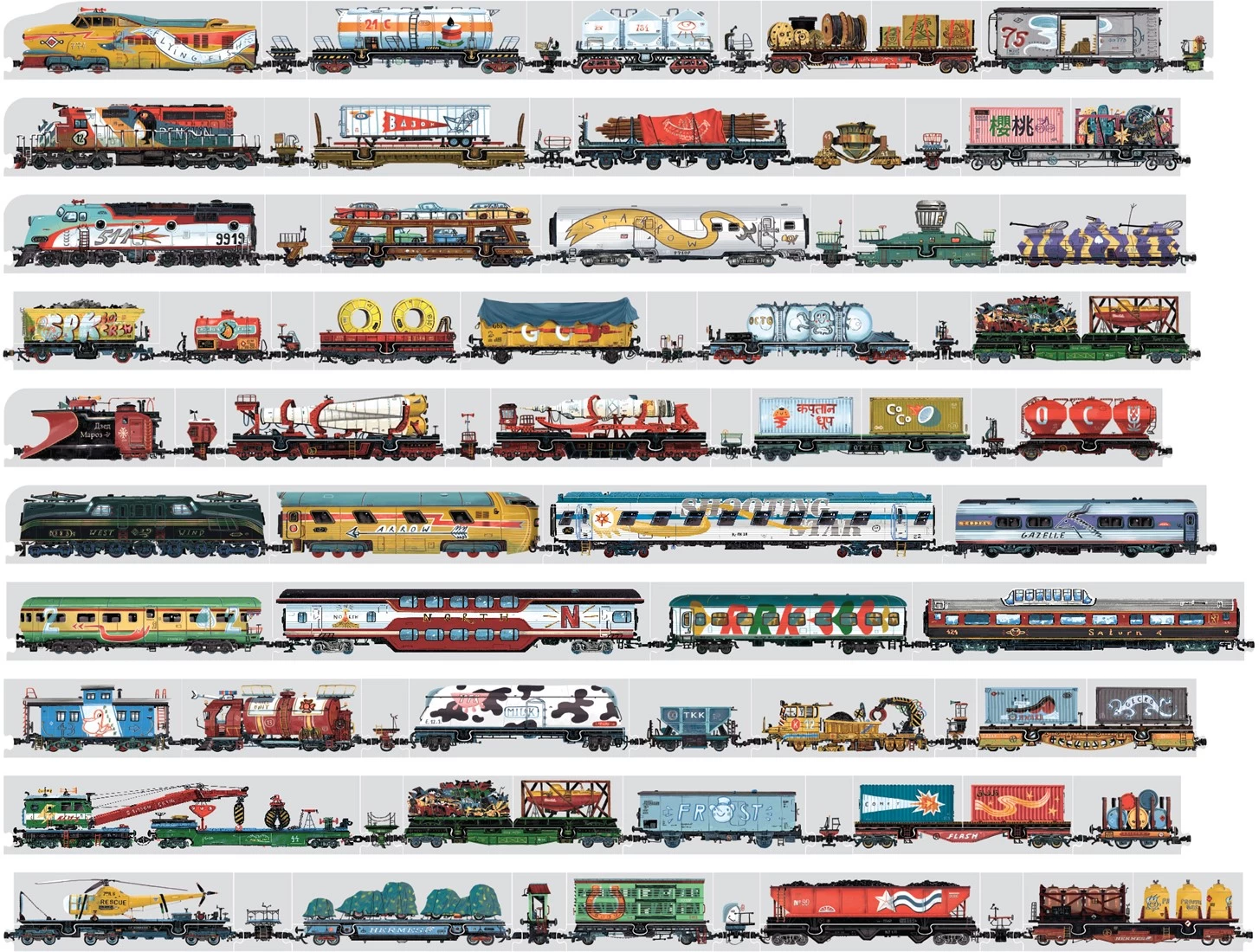 Banana Panda Mix And Match Treinen 2 Banana Panda Mix And Match Treinen – Bild 2