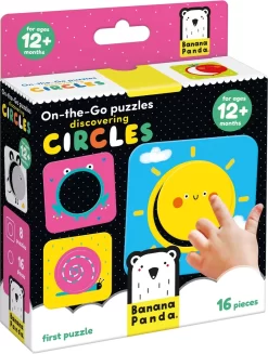 Banana Panda On-the-Go Puzzel Ontdek Cirkels 12m+