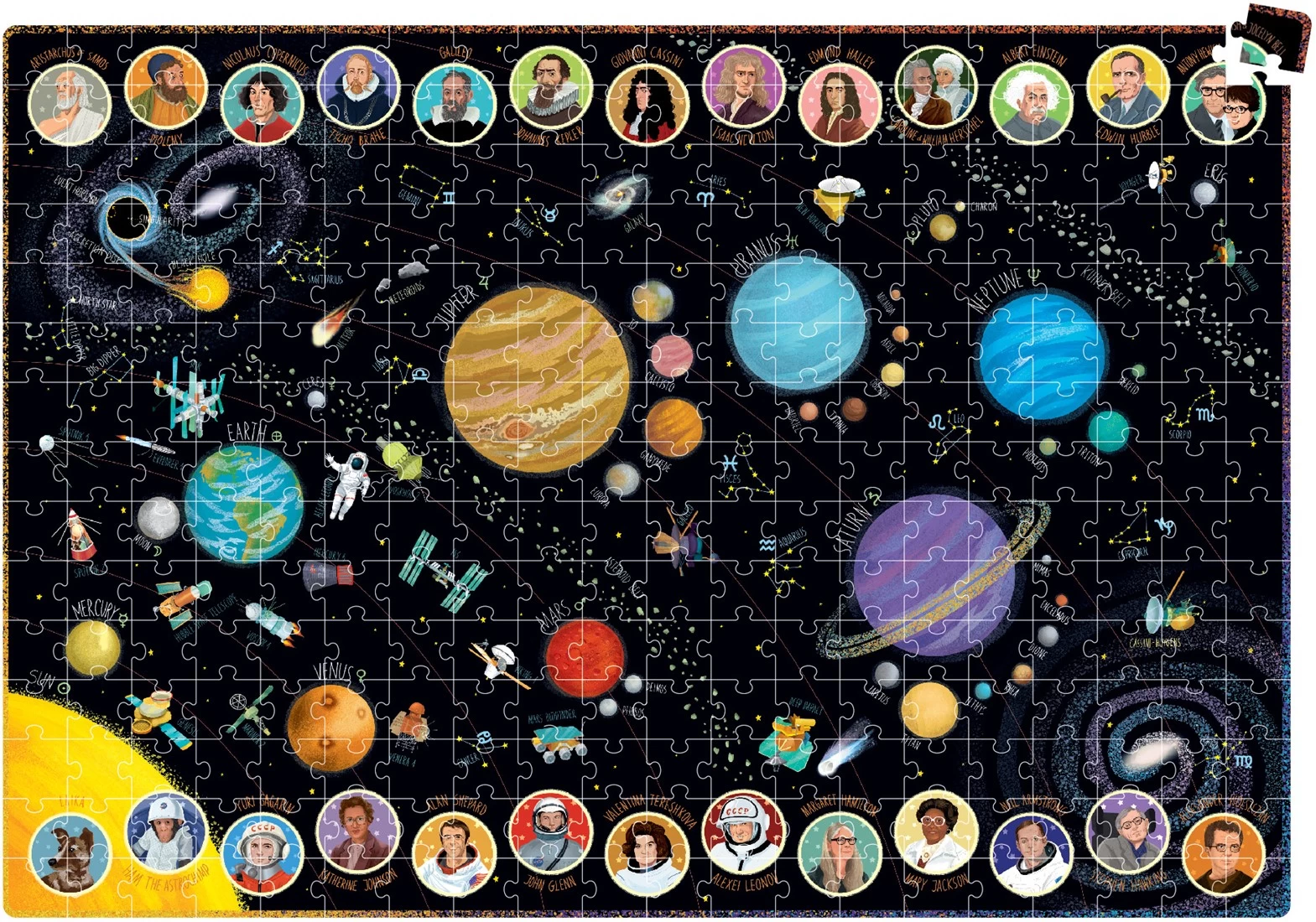 Banana Panda Superformaat Puzzel Zonnestelsel 7+ 2 Banana Panda Superformaat Puzzel Zonnestelsel 7+ – Bild 2