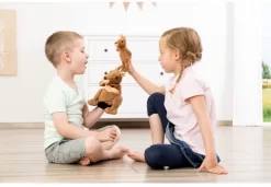 Beleduc 40450 - Mutter & Kind Handpuppe Kanga & Juju, Bewährt Im Kindergarten -Spielzeug Puzzle Geschäft beleduc 40450 mutter kind handpuppe kanga juju bewaehrt im kindergarten 3