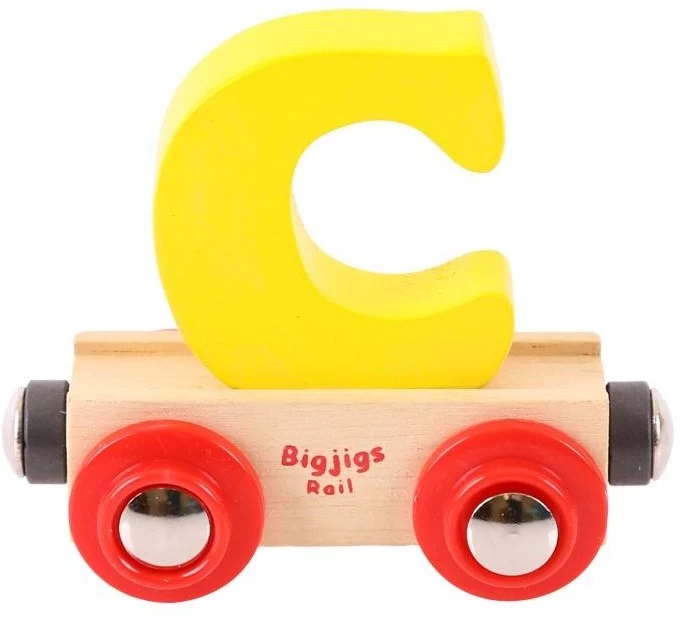 Bigjigs Rail Rail Buchstabenzug C (Der Lieferumfang Umfasst Nur EIN Stück) 2 Bigjigs Rail Rail Buchstabenzug C (Der Lieferumfang Umfasst Nur EIN Stück) – Bild 2