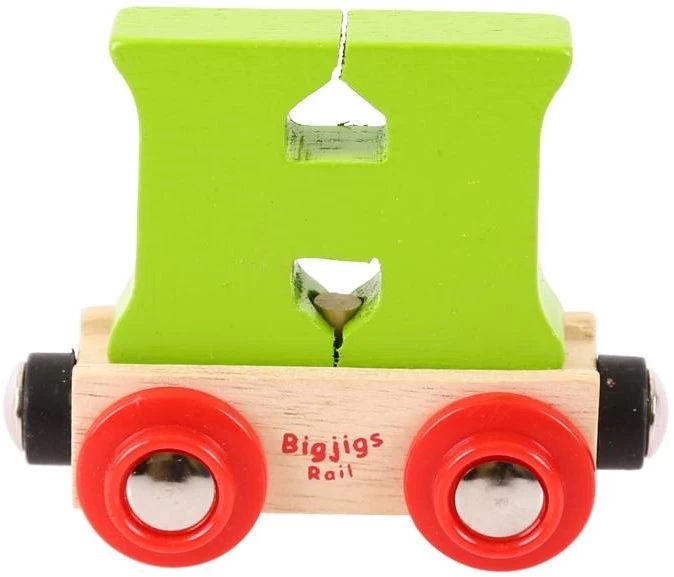Bigjigs Rail Rail Buchstabenzug H (Der Lieferumfang Umfasst Nur EIN Stück) 3 Bigjigs Rail Rail Buchstabenzug H (Der Lieferumfang Umfasst Nur EIN Stück) – Bild 3