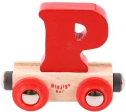 Bigjigs Rail Rail Buchstabenzug P (Der Lieferumfang Umfasst Nur EIN Stück)