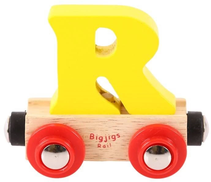 Bigjigs Rail Rail Buchstabenzug R (Der Lieferumfang Umfasst Nur EIN Stück) 2 Bigjigs Rail Rail Buchstabenzug R (Der Lieferumfang Umfasst Nur EIN Stück) – Bild 2