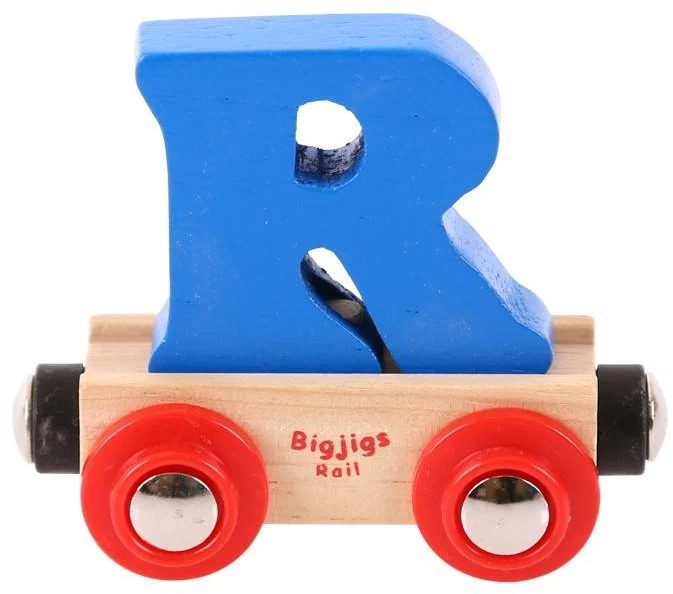 Bigjigs Rail Rail Buchstabenzug R (Der Lieferumfang Umfasst Nur EIN Stück) 1 Bigjigs Rail Rail Buchstabenzug R (Der Lieferumfang Umfasst Nur EIN Stück)