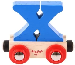 Bigjigs Rail Rail Buchstabenzug X (Der Lieferumfang Umfasst Nur EIN Stück) -Spielzeug Puzzle Geschäft bigjigs rail rail buchstabenzug x der lieferumfang umfasst nur ein stueck 3