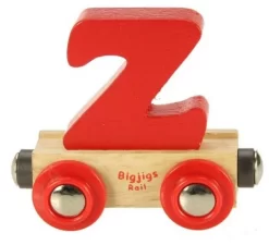 Bigjigs Rail Rail Buchstabenzug Z (Der Lieferumfang Umfasst Nur EIN Stück)