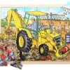 Bigjigs Toys Rahmenpuzzle Bagger