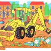 Bigjigs Toys Rahmenpuzzle - Bagger