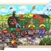 Bigjigs Toys Rahmenpuzzle Eisenbahn
