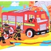 Bigjigs Toys Rahmenpuzzle - Feuerwehr