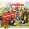 Bigjigs Toys Rahmenpuzzle Traktor