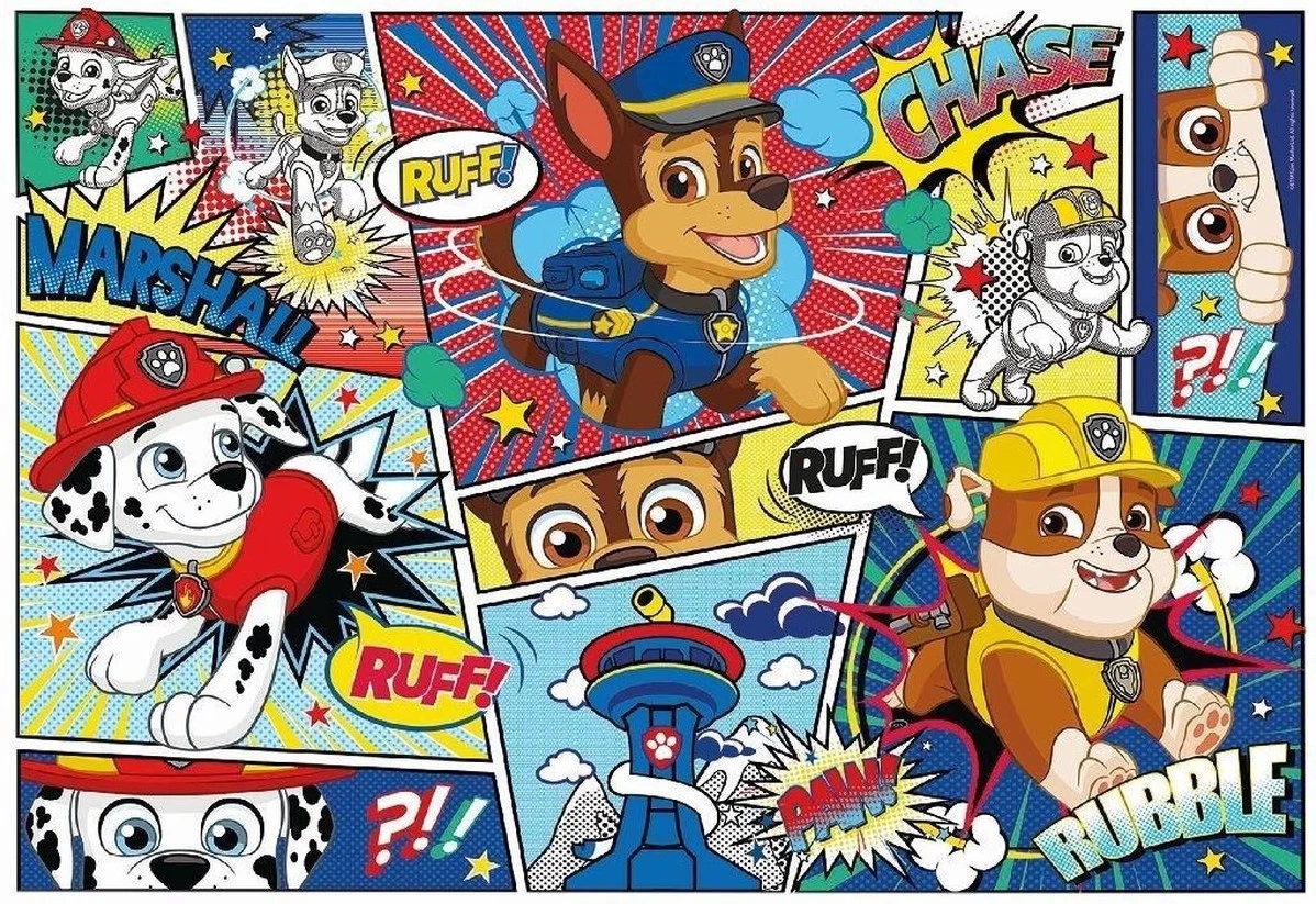 Clementoni 27261 Paw Patrol-Supercolor Puzzle, 104 Teile, Für Kinder Ab 6 Jahre, No Color 2 Clementoni 27261 Paw Patrol-Supercolor Puzzle, 104 Teile, Für Kinder Ab 6 Jahre, No Color – Bild 2