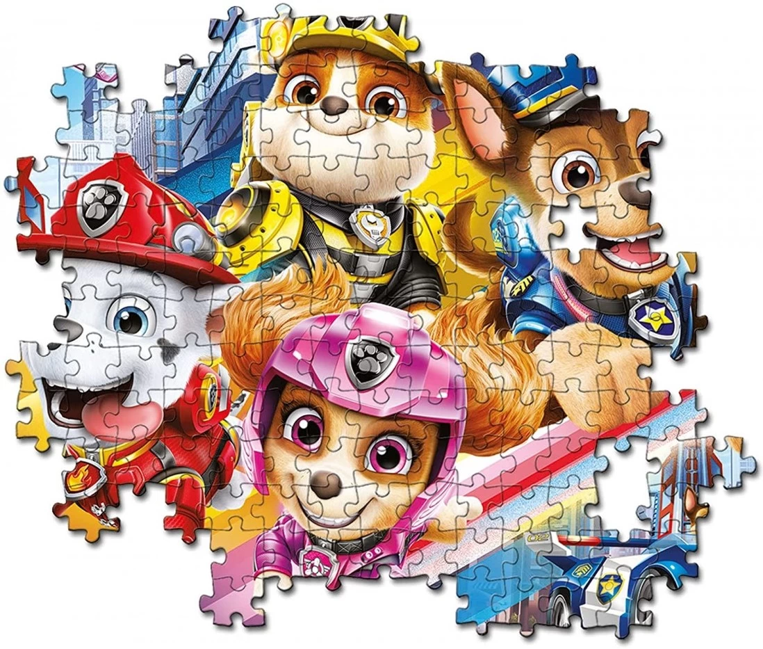 Clementoni 27529 Supercolor Paw Patrol The Movie – 104 Teile – Made In Italy Kinder 6 Jahre Cartoon Puzzle, Mehrfarbig, One Size 2 Clementoni 27529 Supercolor Paw Patrol The Movie – 104 Teile – Made In Italy Kinder 6 Jahre Cartoon Puzzle, Mehrfarbig, One Size – Bild 2