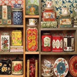 Cobble Hill Easy Handling Puzzle 275 Pieces - Tea Caddies