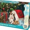 Cobble Hill Familie Puzzle 350 Teile - Happy Pawlidays