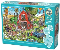 Cobble Hill Family Puzzle 350 Pieces - Farmyard Folly