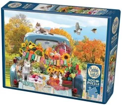 Cobble Hill Puzzle 500 Pieces - Country Truck In Autumn