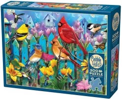 Cobble Hill Puzzle 500 Pieces - On The Fence