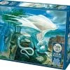 Cobble Hill Puzzle 500 Teile - White Dragon
