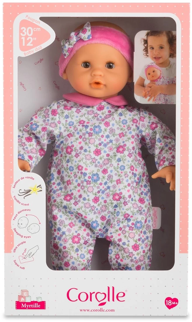 Corolle 9000100280 - Mon Premier Poupon Corolle / Calin Myrtille / Französische Puppe Mit Charme Und Vanilleduft 2 Corolle 9000100280 - Mon Premier Poupon Corolle / Calin Myrtille / Französische Puppe Mit Charme Und Vanilleduft – Bild 2