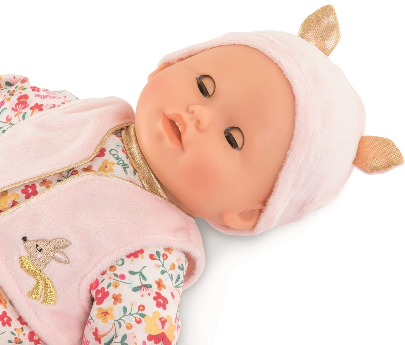 Corolle 9000100500 - Mon Premier Poupon Calin Marguerite Winter, Weichkörperpuppe Im Festlichen Winteroutfit, Namensetikett, Vanilleduft, 30cm, Für Kinder Ab 18 Monaten Geeignet 3 Corolle 9000100500 - Mon Premier Poupon Calin Marguerite Winter, Weichkörperpuppe Im Festlichen Winteroutfit, Namensetikett, Vanilleduft, 30cm, Für Kinder Ab 18 Monaten Geeignet – Bild 3