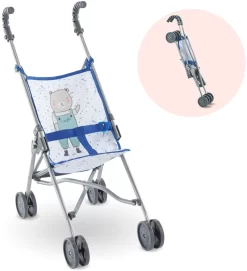 Corolle 9000140730 Mon Grand Poupon Puppenbuggy Blau Für Alle 36-42cm Babypuppen