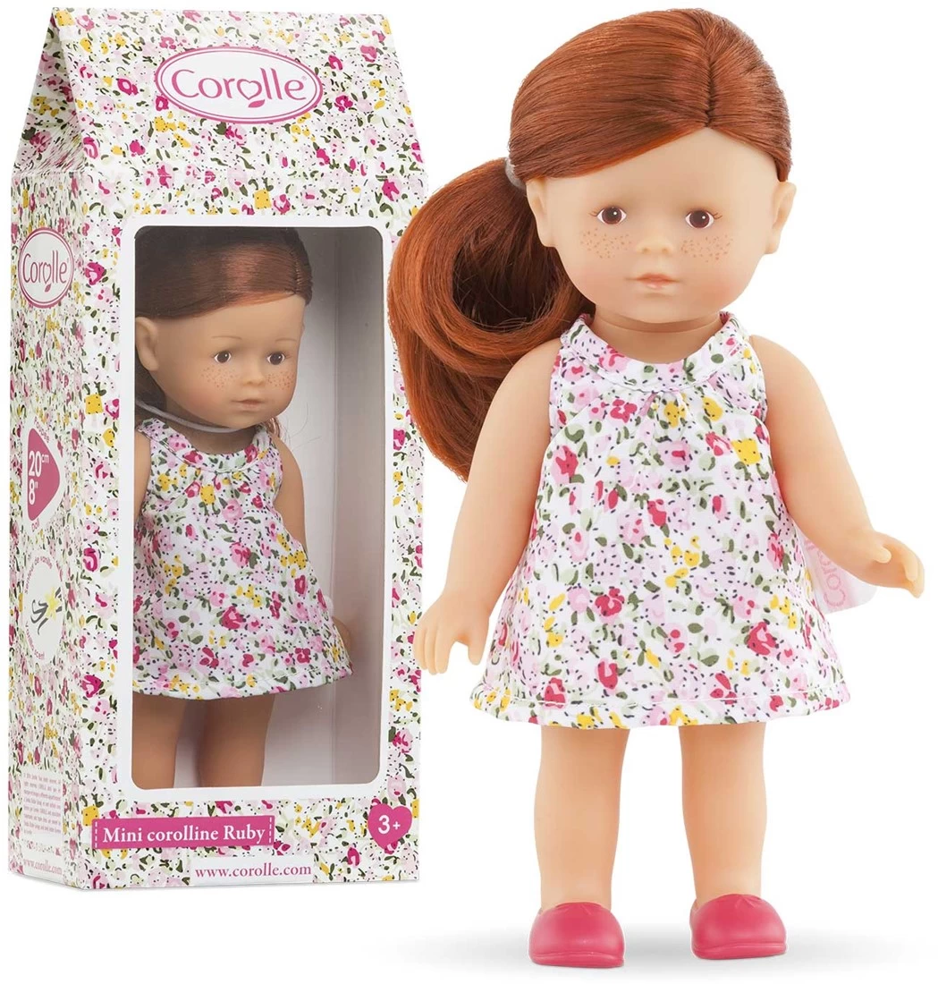 Corolle 9000240030 Les Trendies Mini Corolline Ruby Rothaarig 20cm / Französische Puppe Mit Charme Und Vanilleduft 1 Corolle 9000240030 Les Trendies Mini Corolline Ruby Rothaarig 20cm / Französische Puppe Mit Charme Und Vanilleduft