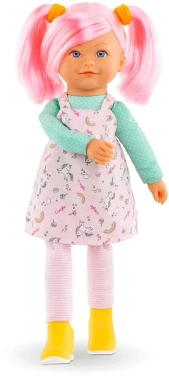 Corolle 9000300010 Rainbow Praline/Französische Puppe Mit Charme Und Vanilleduft/Schlenkerbeine / 40cm