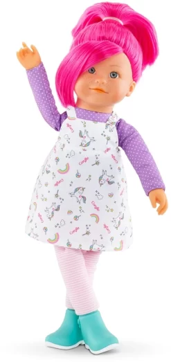 Corolle 9000300020 Rainbow Nephelie/Französische Puppe Mit Charme Und Vanilleduft/Schlenkerbeine / 40cm