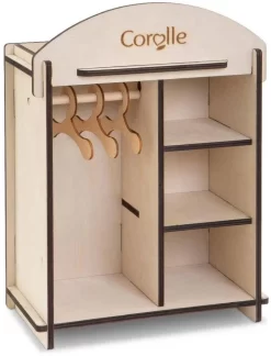Corolle Holz Kleiderschrank Baby Puppe 30/36 Cm