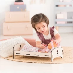 Corolle Holzpuppenbett Floral Babypuppe 30/36 Cm -Spielzeug Puzzle Geschäft corolle holzpuppenbett floral babypuppe 30 36 cm 3