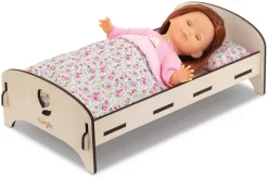 Corolle Holzpuppenbett Floral Babypuppe 30/36 Cm -Spielzeug Puzzle Geschäft corolle houten poppenbed bloemen babypop 30 36 cm