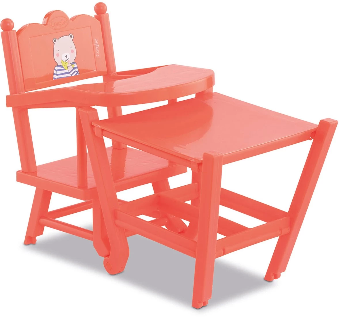 Corolle Mon Grand Poupon 36-42cm 2in1 Hochstuhl / Hochstuhl Oder Spieltisch Für Alle 36-42cm Babypuppen / 52x23x23cm / Für Kinder Ab 3 Jahren Geeignet 2 Corolle Mon Grand Poupon 36-42cm 2in1 Hochstuhl / Hochstuhl Oder Spieltisch Für Alle 36-42cm Babypuppen / 52x23x23cm / Für Kinder Ab 3 Jahren Geeignet – Bild 2