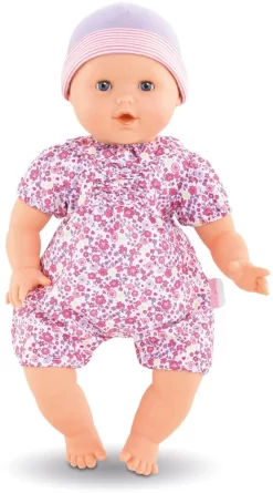 Corolle Mon Grand Poupon Emilie Lutscht Daumen / Weichkörperpuppe Mit Schlafaugen / Kann Sitzen / Mit Schnuller Und Schnuffeltuch / Vanilleduft / 36cm