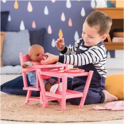 Corolle Mon Grand Poupon Puppenstuhl Rosa Babypuppe 36/42 Cm -Spielzeug Puzzle Geschäft corolle mon grand poupon poppenstoel roze babypop 36 42 cm