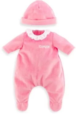 Corolle Mon Grand Poupon Schlafanzug Mit Hut Rosa Babypuppe 36 Cm