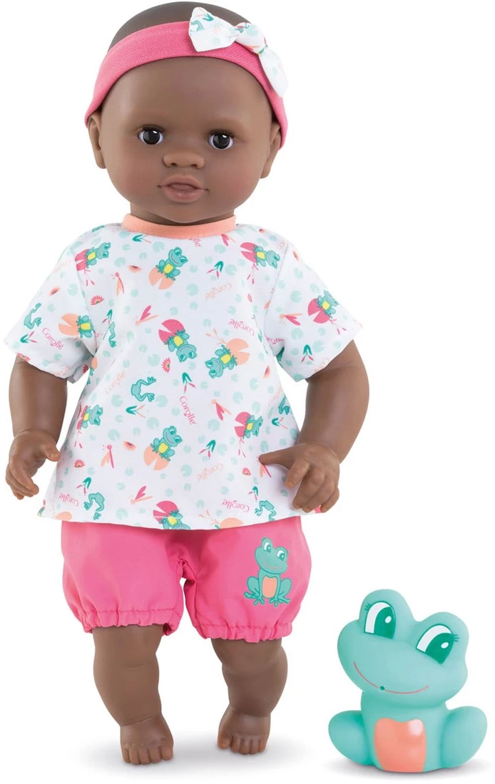 Corolle Mon Premier Poupon Badebaby Alyzee / Weichkörper-Badepuppe Mit Badetier / Schlafaugen / Vanilleduft / Abnehmbare Kleider / 30cm / Für Kinder Ab 18 Monaten Geeignet 2 Corolle Mon Premier Poupon Badebaby Alyzee / Weichkörper-Badepuppe Mit Badetier / Schlafaugen / Vanilleduft / Abnehmbare Kleider / 30cm / Für Kinder Ab 18 Monaten Geeignet – Bild 2