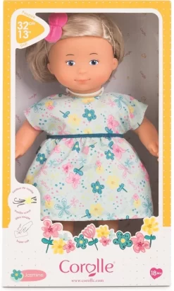 Corolle Mon Premier Poupon Florolle Jasmine / Weichkörperpuppe Mit Blonden Haaren / Haargummi Und Blumenkleid / Vanilleduft / 32cm / Für Kinder Ab 18 Monaten Geeignet -Spielzeug Puzzle Geschäft corolle mon premier poupon florolle jasmine weichkoerperpuppe mit blonden haaren haargummi und blumenkleid vanilleduft 32cm fuer k