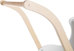 Van Dijk Toys Puppenwagen Rosa Klassis Weiss -Spielzeug Puzzle Geschäft detail duwstang 1