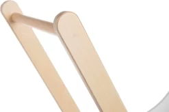 Van Dijk Toys Poppenwagen - Naturel -Spielzeug Puzzle Geschäft detail duwstang 3