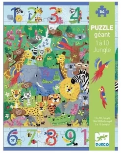 Djeco 1 Bis 10 Dschungel -Spielzeug Puzzle Geschäft djeco 1 bis 10 dschungel 3